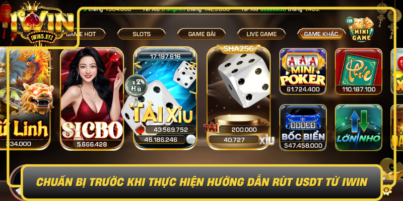 Chuan Bi Truoc Khi Thuc Hien Huong Dan Rut Usdt Tu Iwin0