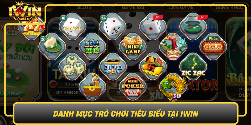 Danh Muc Tro Choi Tieu Bieu Tai Iwin