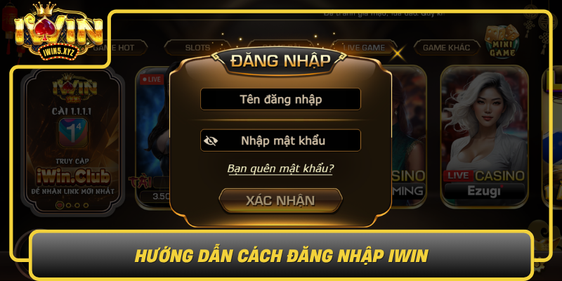 Huong Dan Cach Dang Nhap Iwin6