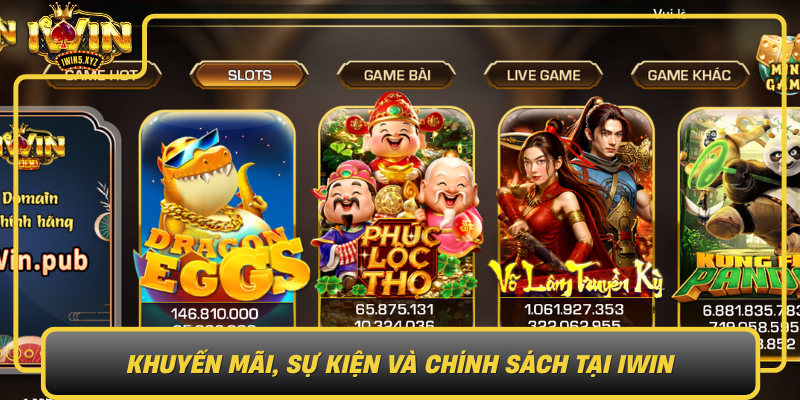 Khuyen Mai Su Kien Va Chinh Sach Tai Iwin