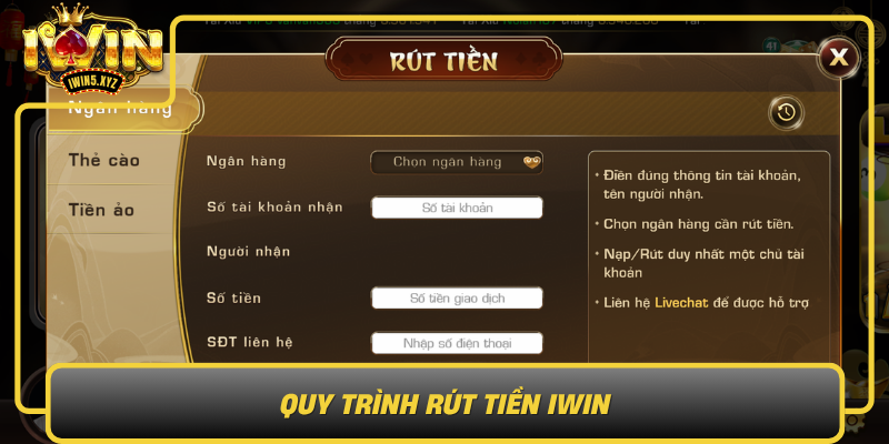 Quy Trinh Rut Tien Iwin Cac Buoc Can Nam Ro De Khong Gap Rac Roi8